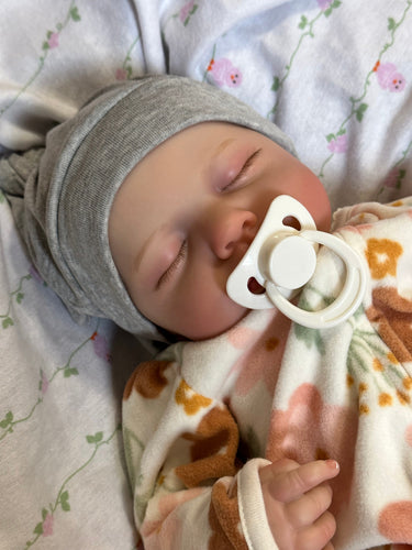Reborn Baby Doll Lifelike Realistic Weighted Dolls That Look Real Life Size 20 inch Art Doll Newborn Vinyl Cloth Body Girls Play